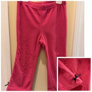 Carter's Toddler Girls Fleece Jogger Pants w/Side Bows Size 3T